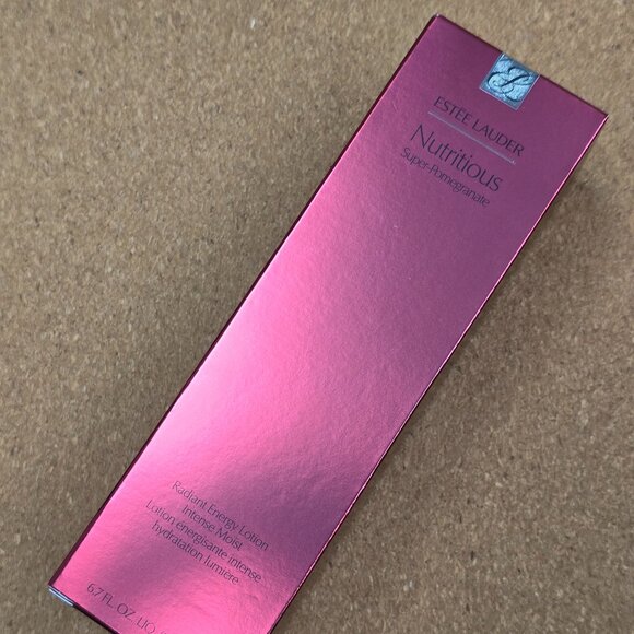 Estee Lauder Nutritious Super Pomegranate Radiant Energy Lotion Intense 6.7 oz. - Picture 1 of 4
